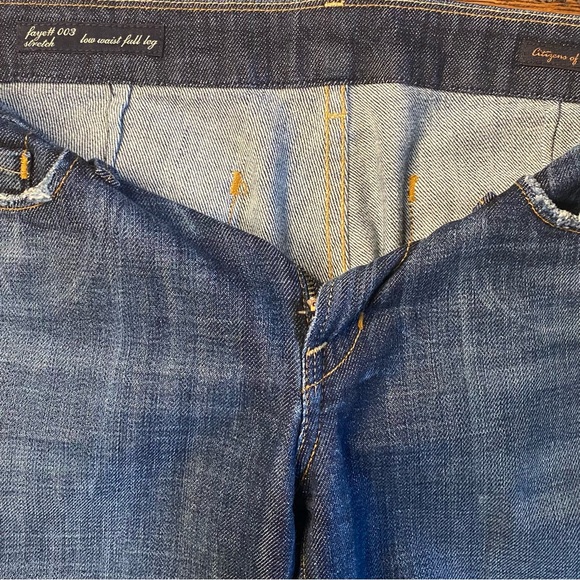 Citizens of Humanity Faye #003 Low waist Full leg jeans size 29 - Picture 10 of 16